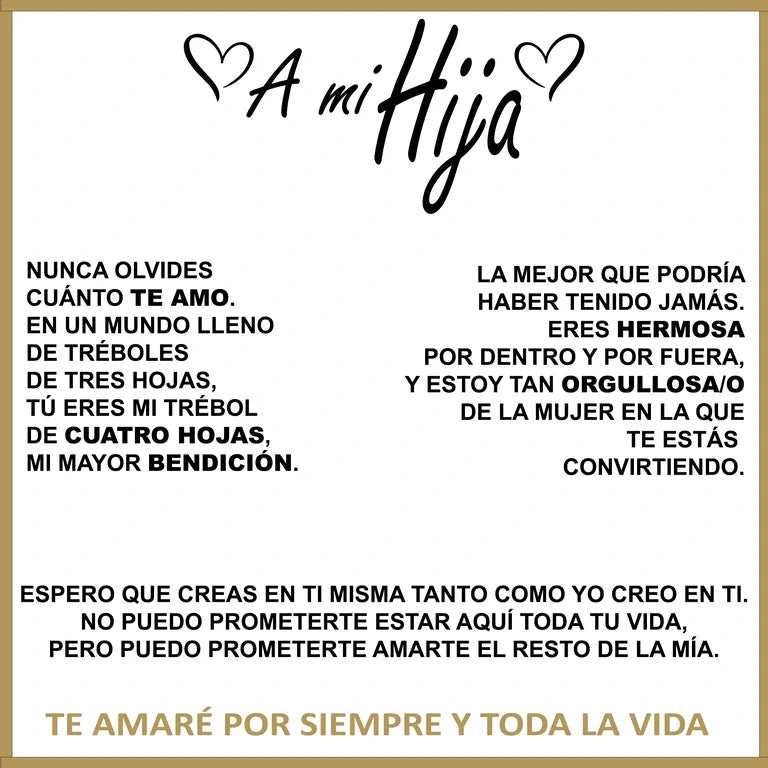 Shine & Love™ – A Mi Hija: Rosa Eterna y Collar Especial