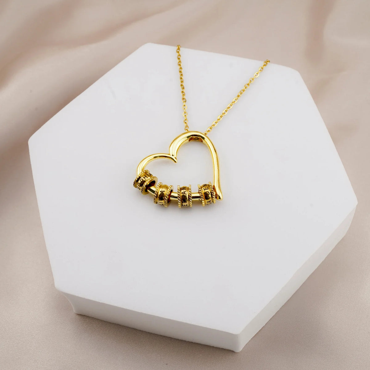 Collar Personalizable – Para Mi Esposa: Collar “El Corazón de la Familia”
