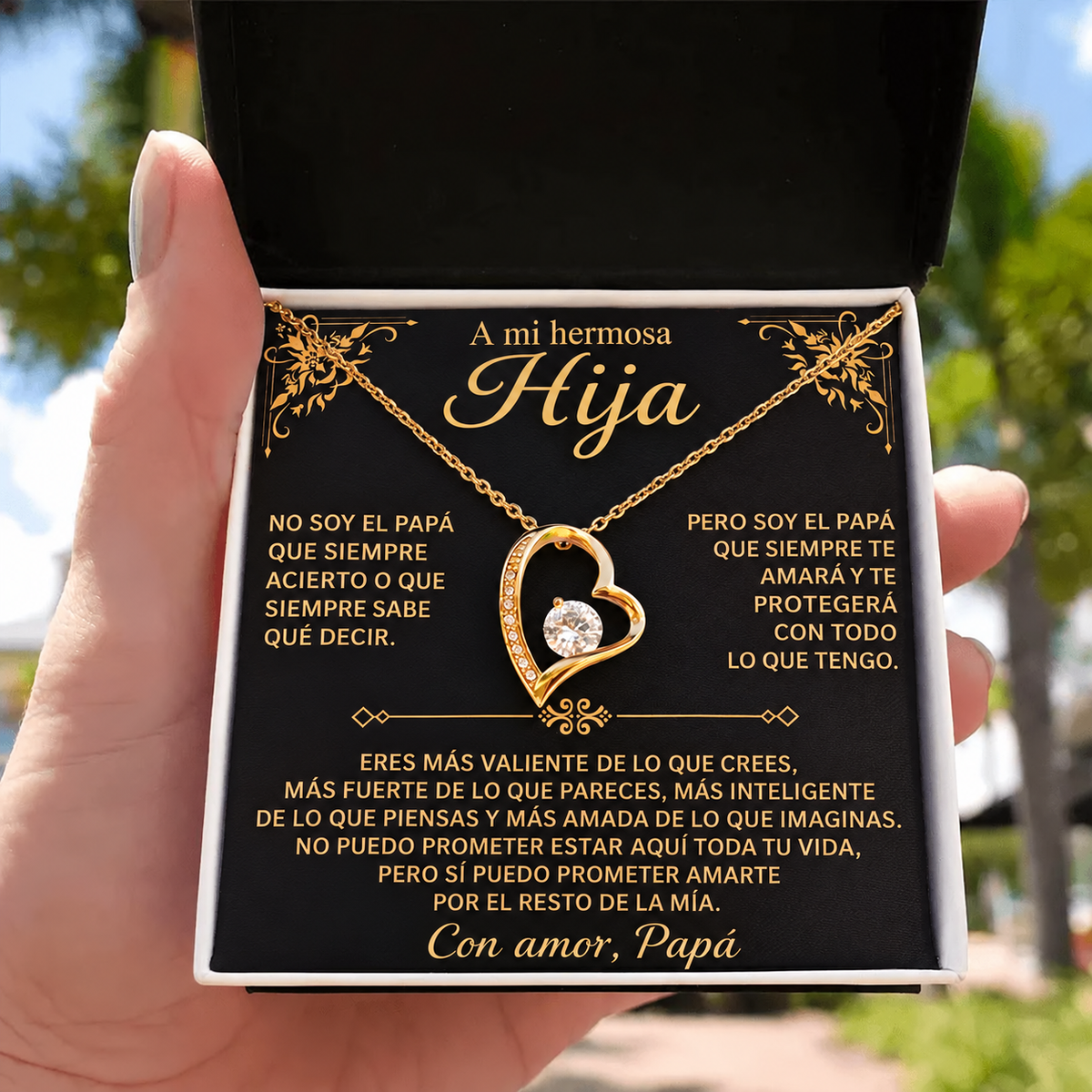 Shine & Love™ – Para Mi Hija: Un Corazón Lleno del Amor de Papá