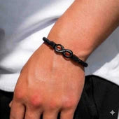 Shine & Love™ – Para mi Esposo: Pulsera Infinito “Siempre Juntos”
