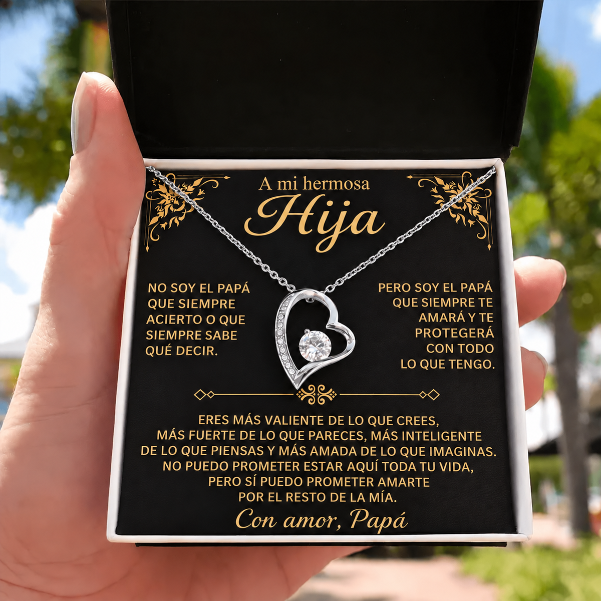 Shine & Love™ – Para Mi Hija: Un Corazón Lleno del Amor de Papá
