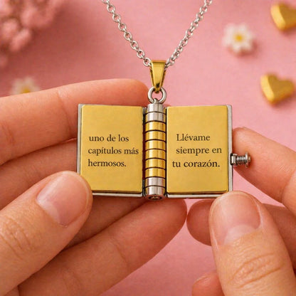 Shine & Love™ – Para Mi Nieta: Collar Libro