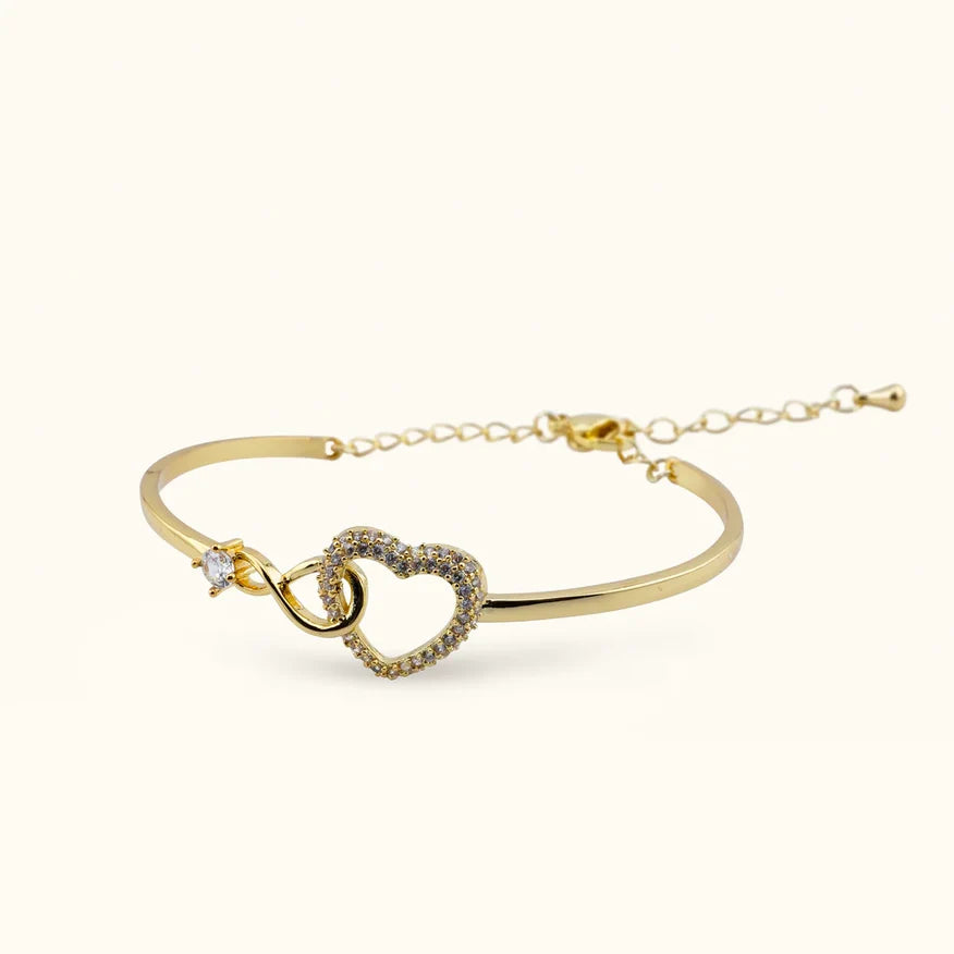 Shine & Love™ – Siempre Tuya: Collar de Corazón con Piedra de Nacimiento